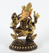 Ganapati, Bronze, Nepal