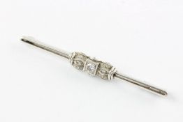 Brillantbrosche, 585/ooo WG, 