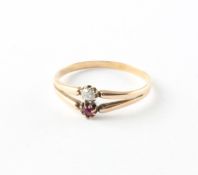Rubin-Diamantring, 585/ooo RG