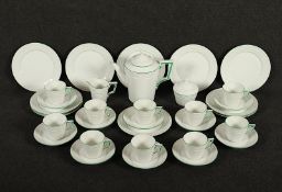Kaffeeservice für zehn Personen, Kurland, KPM Berlin
