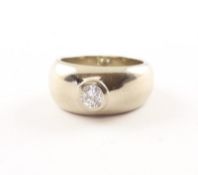 Brillantring, 750/ooo WG, 14,1g