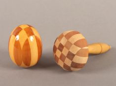 Stopfei und -pilz, Holz