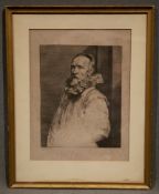 Sir Anthony Van Dyck    Etching   