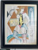 Untitled  by Richard Lindner