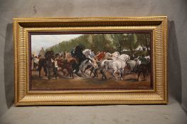 After Rosa Bonheur, Oil on Canvas