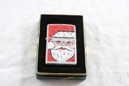 1994 Zippo Lighter Santa Claus New in Box