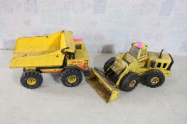 Mighty Tonka Loader & Tonka Turbo Diesel Truck