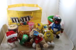 M&M's Bag Full of Collectibles