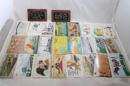 Antique Advertising & Humorous Postcards Posted