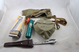 BSA Flashlight, Mess Kit, Personal Care Pouch