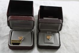 2 Mayo Clinic Service Pins 10kt Gold