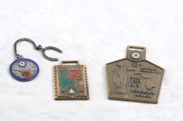 3 Advertising Watch Fobs