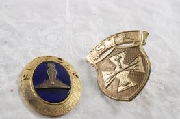 St Thomas Military Academy & Suffolk Masonic Badge