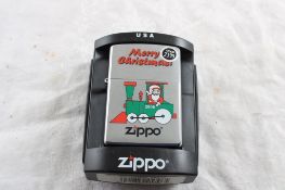 1994 Zippo Lighter Santa Claus NEW in Box