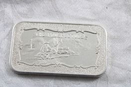 1 Oz .999 Silver Bar Prospector