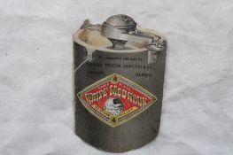 1892 White Mountain Ice Cream Freezer Trade Card