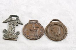 3 Advertising Watch Fobs