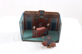 Marx Tin Litho Home Town Police Station