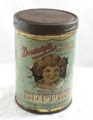 Antique DADDY'S CHOICE Coffee Tin Can One Pound