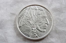 .999 One Troy Ounce Fine Silver Round