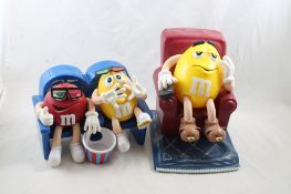 2 M&M Candy Dispensers