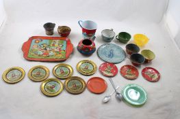 Ohio Art, Wolverine, Krazy Kat + Children's Dishes