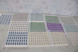 650 U S Postage Stamps Sheets Unposted