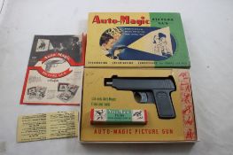 1938 Auto Magic Picture Gun in Box w/Film