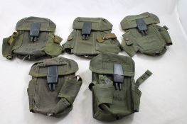 5 Military Ammunition Pouches