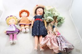 Doll Lot, Peanut Butter & Jelly Cloth Dolls & More