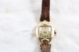 Bulova Wristwatch 10kt RGP Manual Wind Working