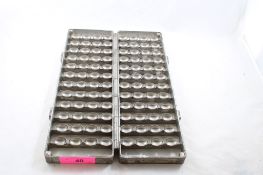 Commercial DROSTE Chocolate Candy Mold 48 Egg Mold