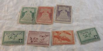Motor Vehicle Stamps, Migratory Bird Stamps