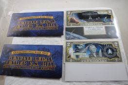 2 Commemorative $2 Bills Space Force & Guardians