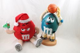 M&M's Candy Santa Plush Plays Jingle Bell Rock