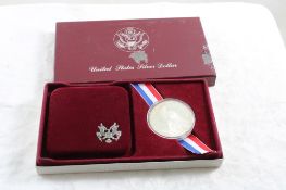 1984 Los Angeles Olympics U.S. Silver Dollar