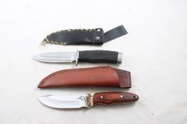 Duck's Unlimited Fixed Blade Knife w/Sheath