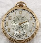 Waltham Chesterfield Pocket Watch 21J Running