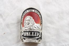 Phillips Bicycle Head Tube Badge
