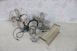 2 Wizard Husky Cage Fans, Record Rack, & More