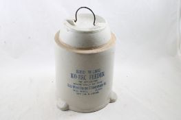 Red Wing Union Stoneware Ko-Rec Chicken Feeder
