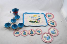 Ohio Art Children's Tin Dishes