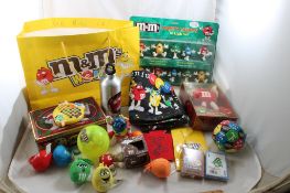 M&M's Bag Full of Collectibles