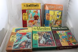 5 Rare 1960s #4611 Jigsaw Puzzles 100 Piece