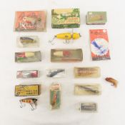 Vintage Fishing Lures, Heddon, Eger Bait & More