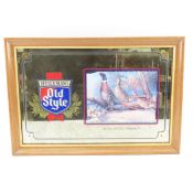 Heileman Old Style Ring Neck Pheasant Mirror