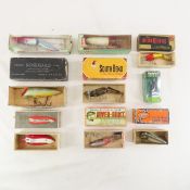 South Bend, Heddon & other Fishing Lures in Boxes