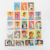 22 1960's Fleer & Topps Baseball Cards