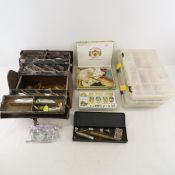 Plastic & Metal Tackle Boxes, Plugs, Spoons & more