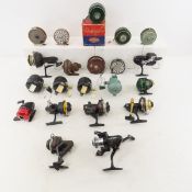 Collection Of Vintage Fishing Reels